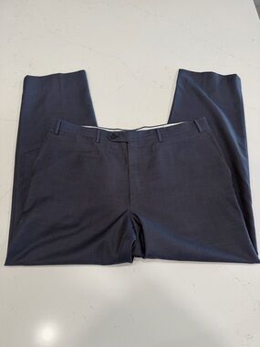 Canali Men's Tessuto Dress Pants in Navy